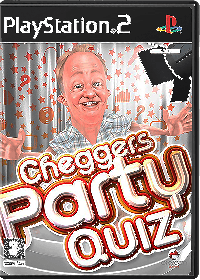 Cheggers' Party Quiz PAL Playstation 2 PAL box art